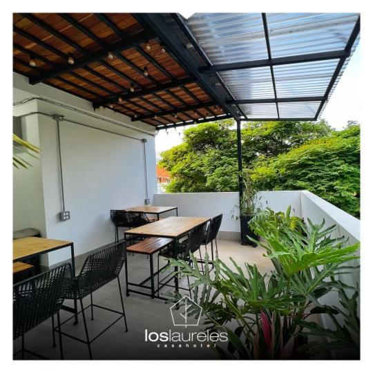 Casa Hotel Los Laureles Medellín Exterior foto